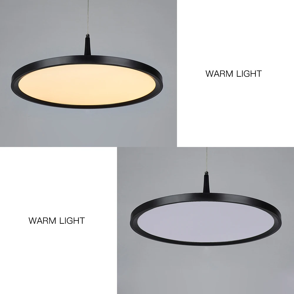 Modern LED Pendant Light 16w 24w 30w 37w For Living Room Bedroom Dining Hanging Lamp Home Lighting PC0A3 | Освещение