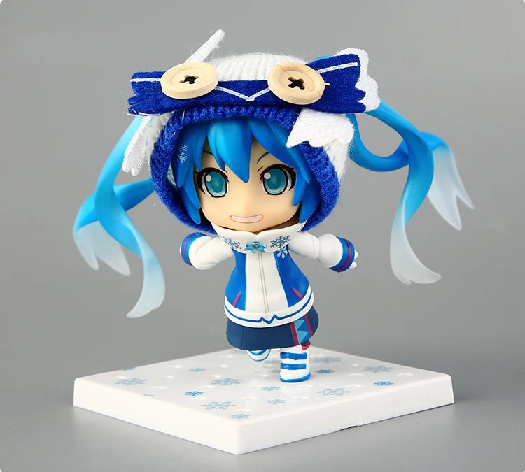 Chanycore GSC Nendoroid #570 Снежная Мику Сова Ver Hatsune Miku Сакура ПВХ фигурка Коллекционная
