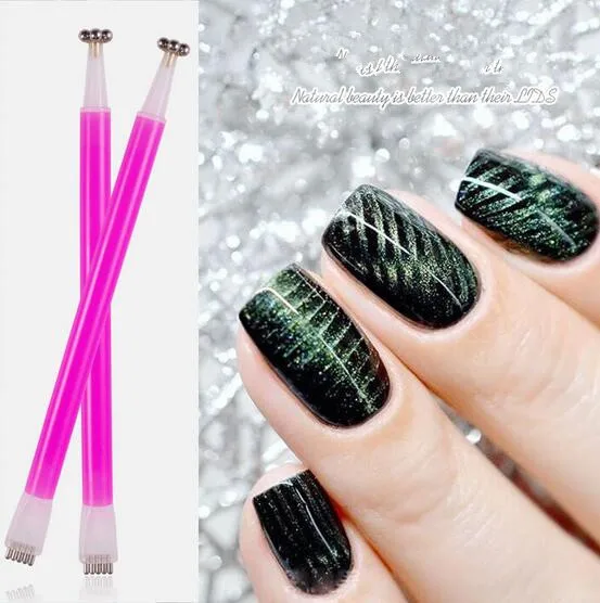 100 шт. УФ Гель лак для ногтей кошачий глаз|Доттсы| |