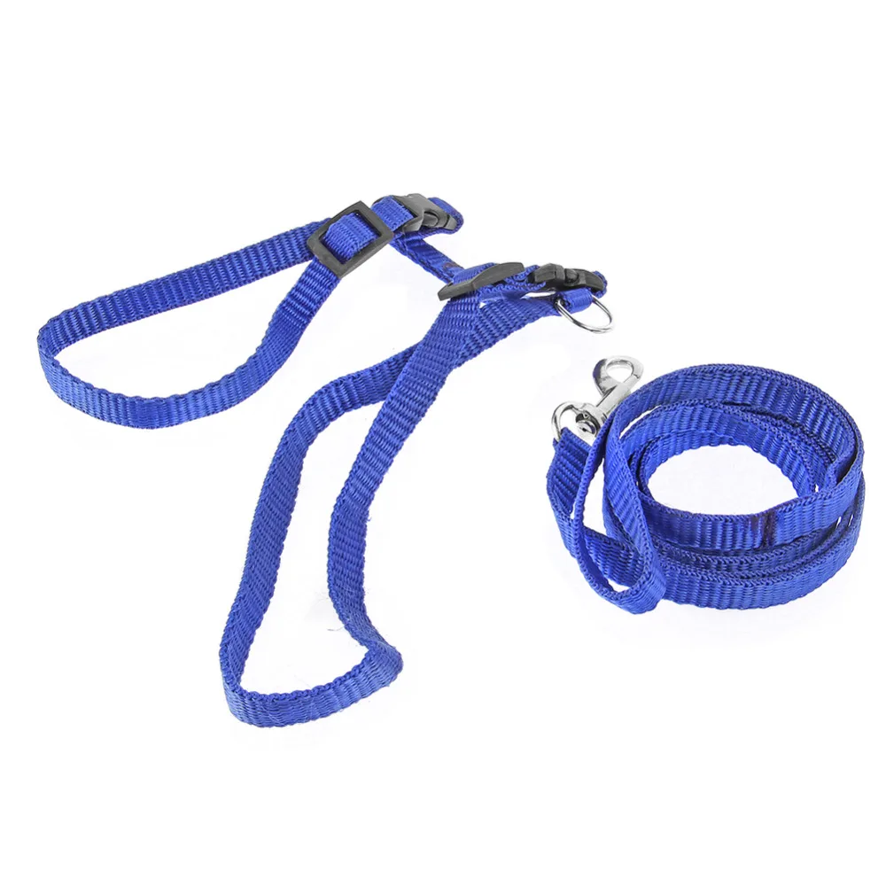 I образный нагрудный ремень регулируемый нейлоновый поводок для кошек котят