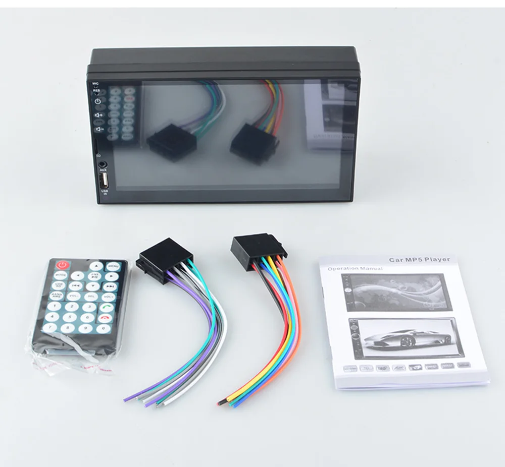 " HD 2 din автомобильный стерео радио USB ссылка для Apple CarPlay мультимедийный плеер MP5 Bluetooth TF FM Авторадио
