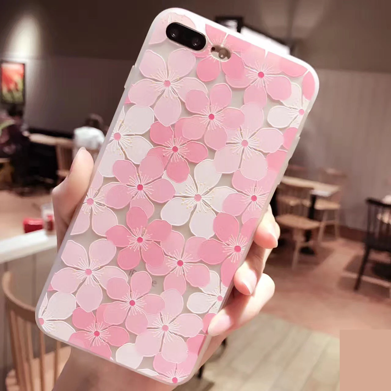 1014 Силиконовый чехол для телефона Ricestate с цветами для iPhone 6, 7, 8 Plus, X, XS MAX, чехол с цветами и животными для iPhone XR, 8, 7, 6 Plus, мягкий чехол - Цвет: 1014