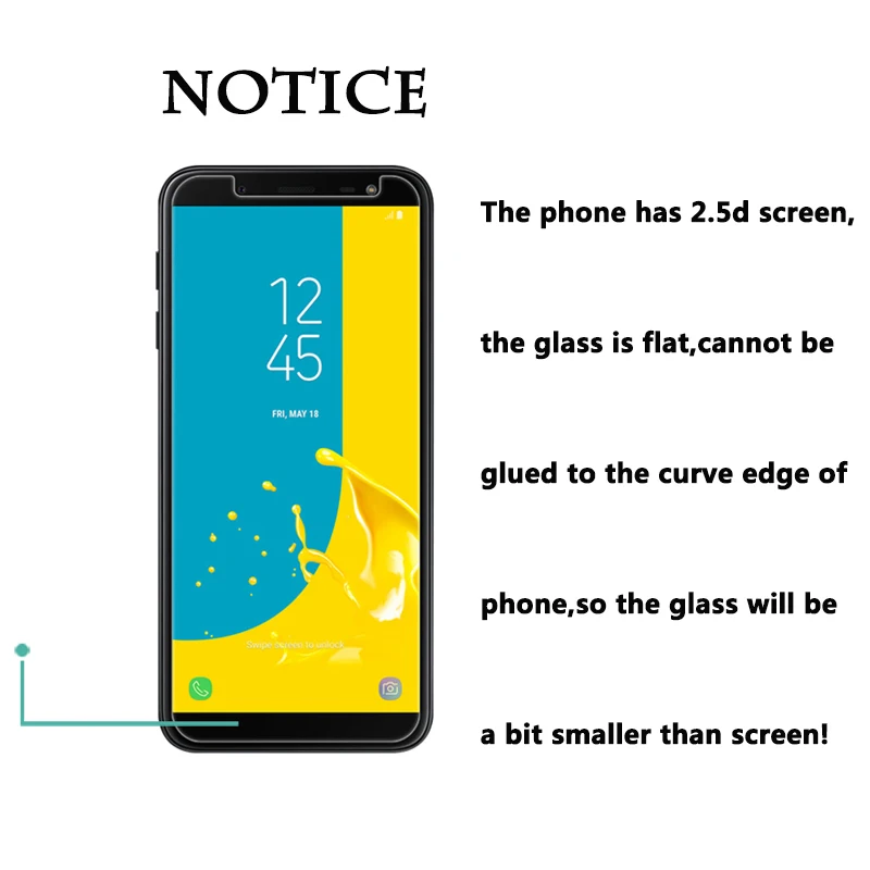 9H Защитное стекло для Samsung J4 закаленное Galaxy J6 2018 J 4 Защитная пленка экрана 6 2.5d ЖК