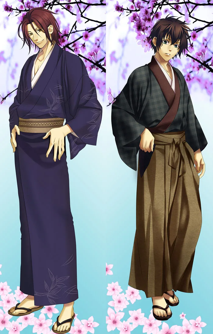Наволочка для подушки с Аниме Hakuouki Dakimakura красивый мальчик Okita Souji otaku обнимающая