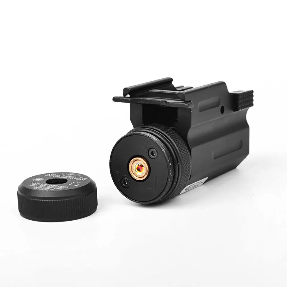 Коллиматор лазерный тактический с зеленой точкой QD 20 мм рельсовое крепление для