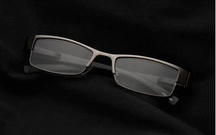 2017 новые мужские и женские металлические очки для чтения квадратная оправа очков