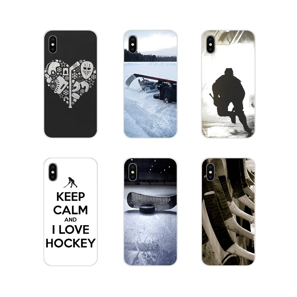Для Samsung Galaxy S4 S5 MINI S6 S7 edge S8 S9 S10 Plus Note 3 4 5 8 9 I Love Ice Hockey аксессуары чехлы для телефонов