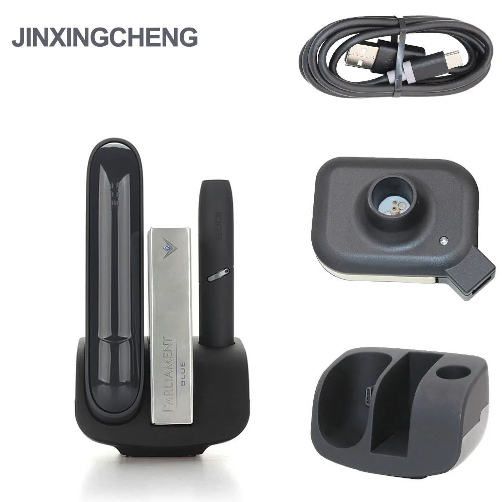 JINXINGCHENG type-c настольное дизайнерское металлическое автомобильное зарядное устройство для Iqos 3,0 нагревательный стержень и зарядка для Iqos3 подставка зарядная док-станция