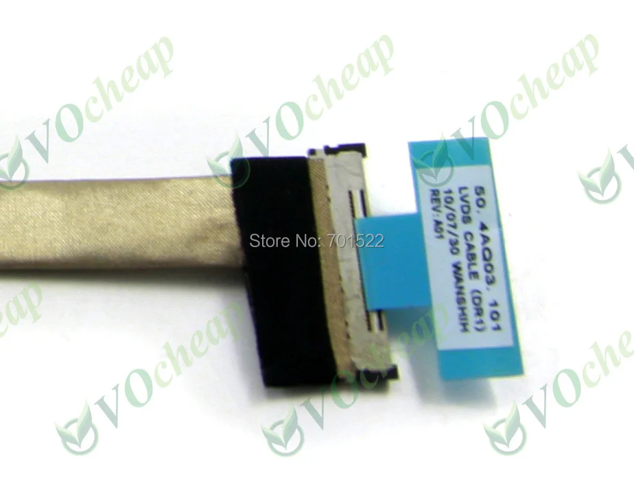 Подлинный новый ЖК кабель Vedio Flex для Dell Inspiron 1545 15 6 дюймовая серия 50.4AQ03. 001 101 DP/N: