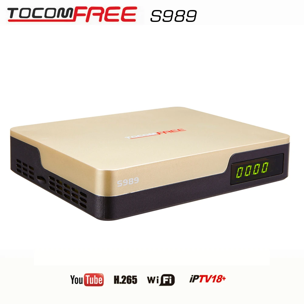Рецептор de спутник SKS Икс tocomfree S989 Спутниковый Ресивер FTA HD IPTV двойной тюнер Южной