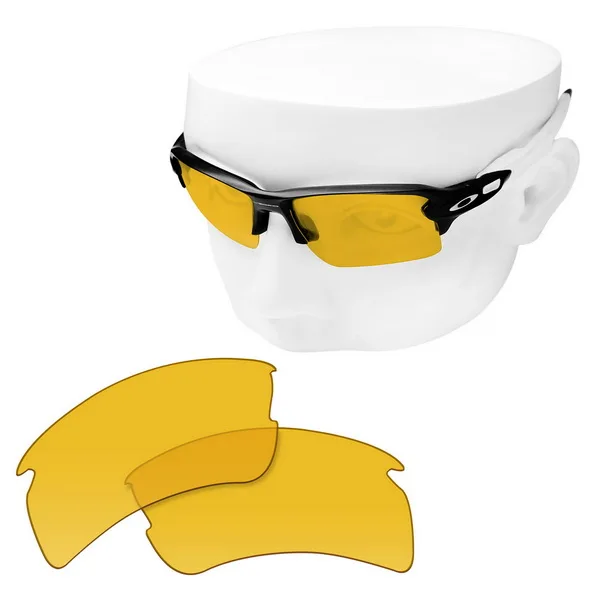 Yellow-Non Polarized OOWLIT поляризованные Сменные линзы для солнцезащитных очков-oxley Flak 2,0 XL OO9188 - Цвет линз: Yellow-Non Polarized