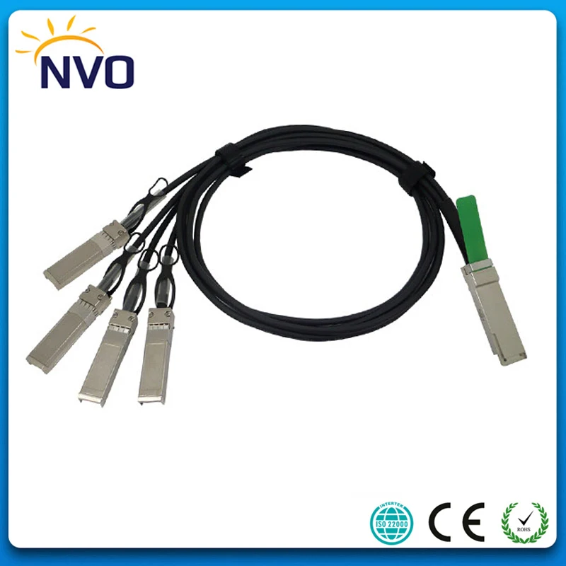 40 г QSFP-4SFP10G-CU2M ЦАП медный кабель прямого подключения 30AWG 2 м Twinax | Мобильные