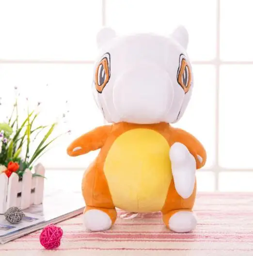Cubone 30cm Сыщик Пикачу Psyduck Bulbasaur Mewtwo плюшевый Чаризард игрушки для детей подарок милый коготь машина кукла мягкая чучела фильм - Цвет: Cubone 30cm