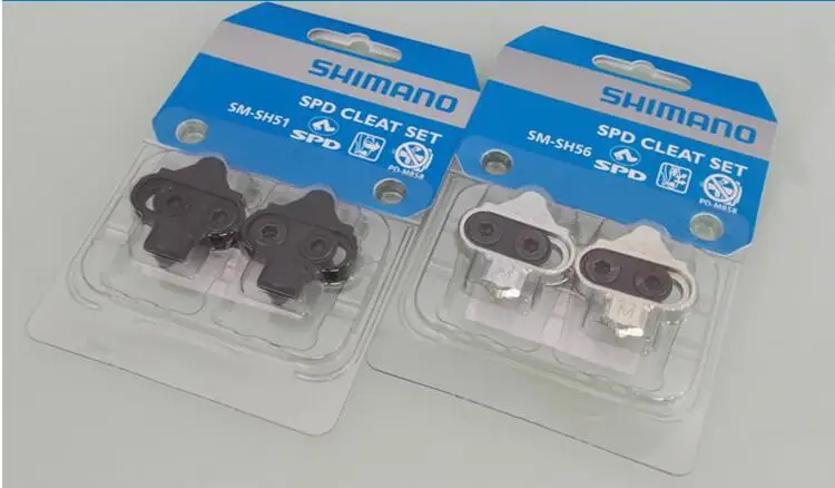 Shimano SPD SM SH51 SH56 бутсы пара одиночный релиз/мульти релиз шипы для педалей w/клеат