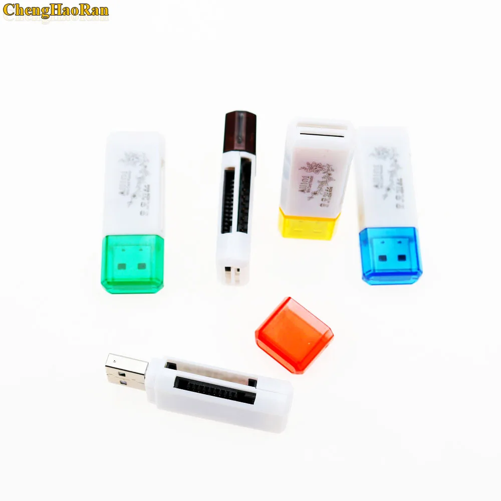 1 шт. высококачественный мини USB 2 0 кардридер для Micro SD карты TF адаптер Plug and Play