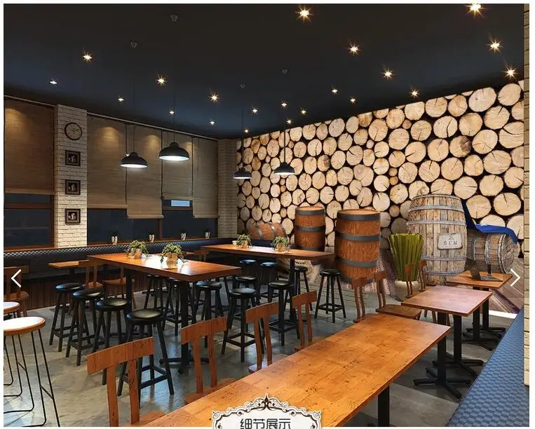 3d деревянные обои на заказ винный погреб бокал деревянная настенная живопись для