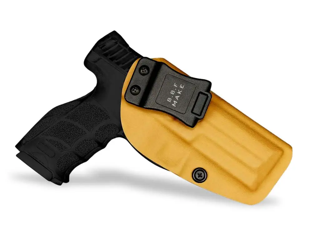 B.B.F Make IWB Тактический KYDEX пистолет кобура на заказ подходит: HK VP9 SFP9-SF/TR внутри скрытый пояс для переноски кейс для пистолета Зажим для ремня