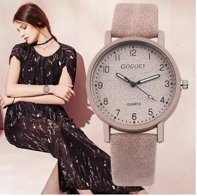 

Gogoey Брендовые женские часы модные кожаные часы женские часы bayan kol saati reloj mujer zegarek damski