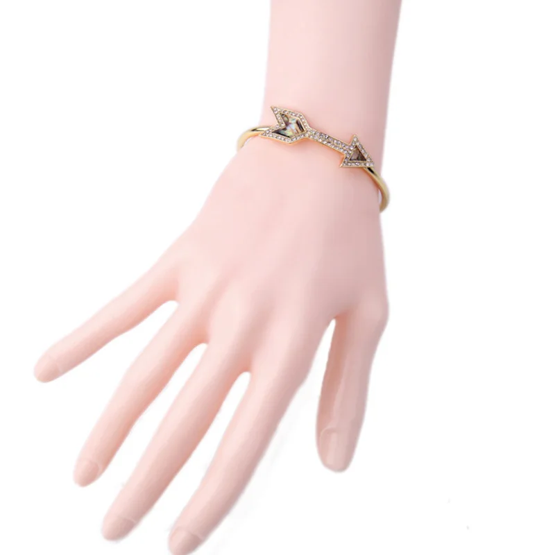 New Arrival Creative Fashion Arrow Pendant Bracelet Charms Link Bangle For Women Wholesale Alloy Jewelry Accessories | Украшения и