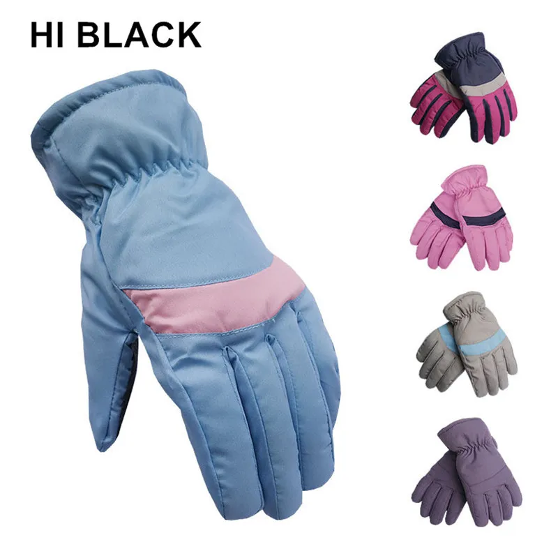 Женские лыжные перчатки ветрозащитные водонепроницаемые теплые велосипедные