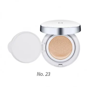 23 Natural Beige MISSHA M, волшебная Подушка, 15 г, для отбеливания воздуха, безупречный BB крем, тональный крем, консилер, макияж, оригинальная корейская косметика - Цвет: 23 Natural Beige
