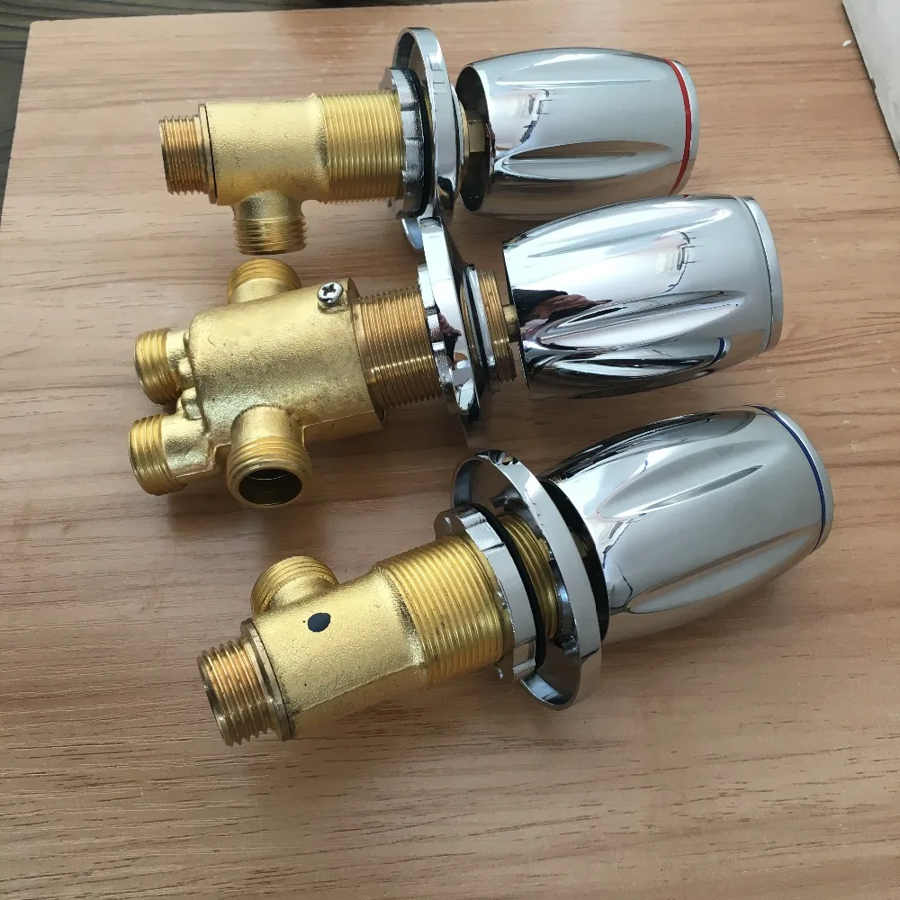 Талия цилиндрическая емкость с ручкой латунный переключатель клапан для ванны