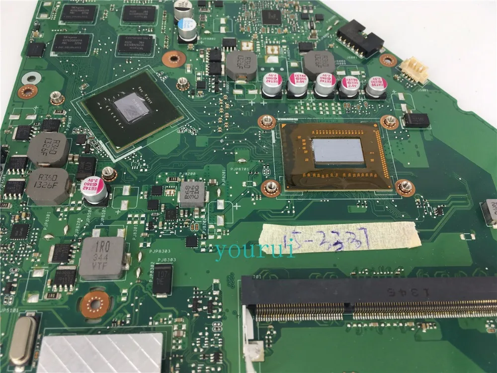 Материнская плата yourui X550CC модель REV 2 0 для ASUS X550CA R510C Y581C материнская ноутбука