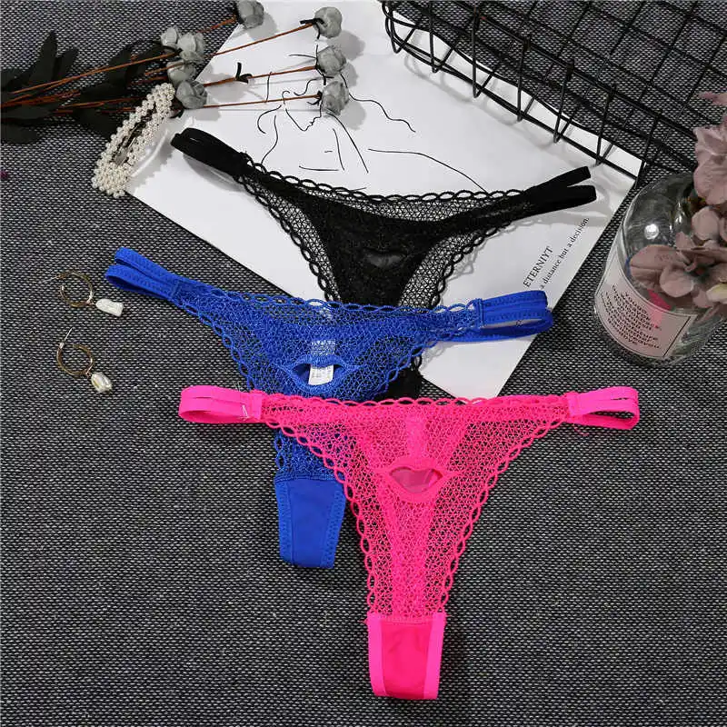 3 шт./компл. сетчатые сексуальные трусики прозрачные трусы для женщин нижнее