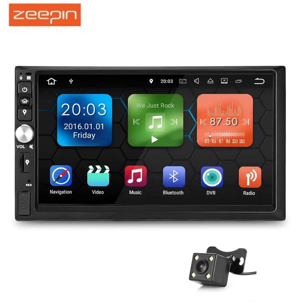 Zeepin WE7092 7 дюймовый Сенсорный экран Универсальный Автомобильный мультимедийный