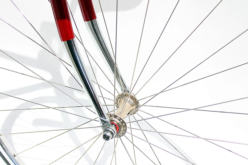 Красный Ретро fixie велосипед Коламбус хром-молибденумл винтажная велосипедная Рама Односкоростной велосипед 49 см 52 см 54 см 56 см 58 см