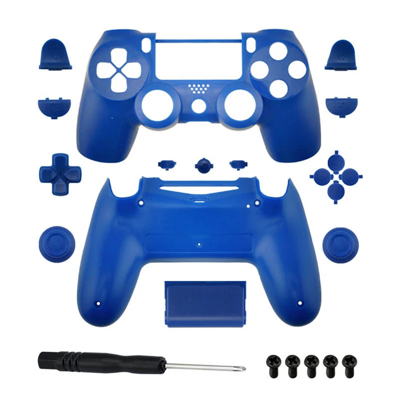 Замена Полный корпус и кнопки мод комплект для jds 040 DualShock 4 playstation 4 PS4 Pro тонкий контроллер Корпус чехол