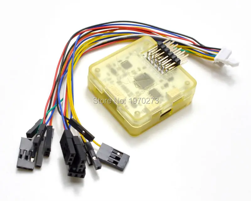 CC3D EVO Flight Controller Openpilot с желтым чехлом + Mini OP GPS для QAV R 210 мм 220 Квадрокоптер|Детали и