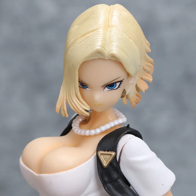 Dragon Ball Z Gals NO. 18 лазурит Фигурки ПВХ Коллекция Фигурки игрушки brinquedos Для Рождественский подарок