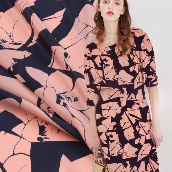 114 см пазл крепдешин шелковая ткань платье крепдешиновая китайская оптовая