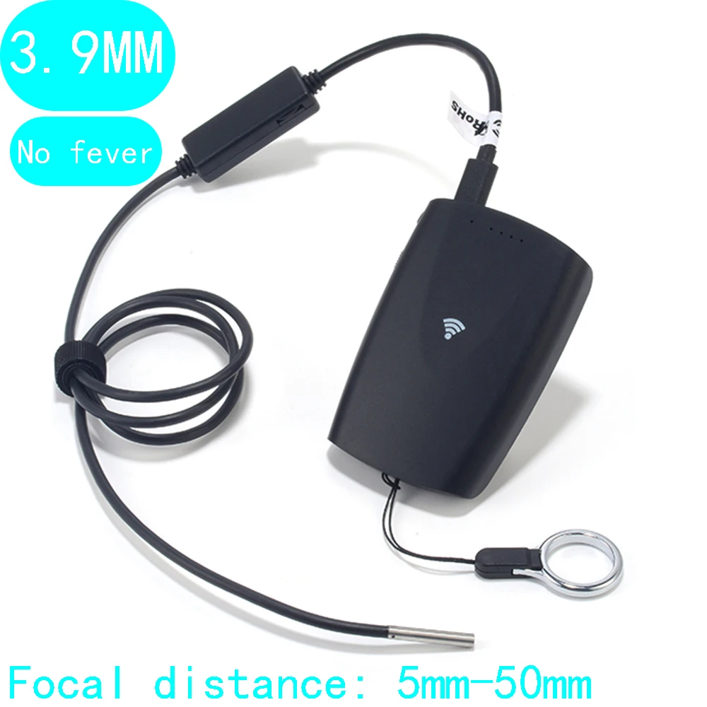 Эндоскоп светодиодный светильник водонепроницаемый IP67 IOS 3 9 мм|Камеры