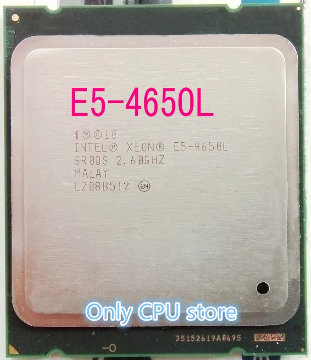 Intel ЦП Xeon E5-4650L SR0QS 2,6 GHz 8-ядерный 20 м LGA2011 E5 4650L процессор