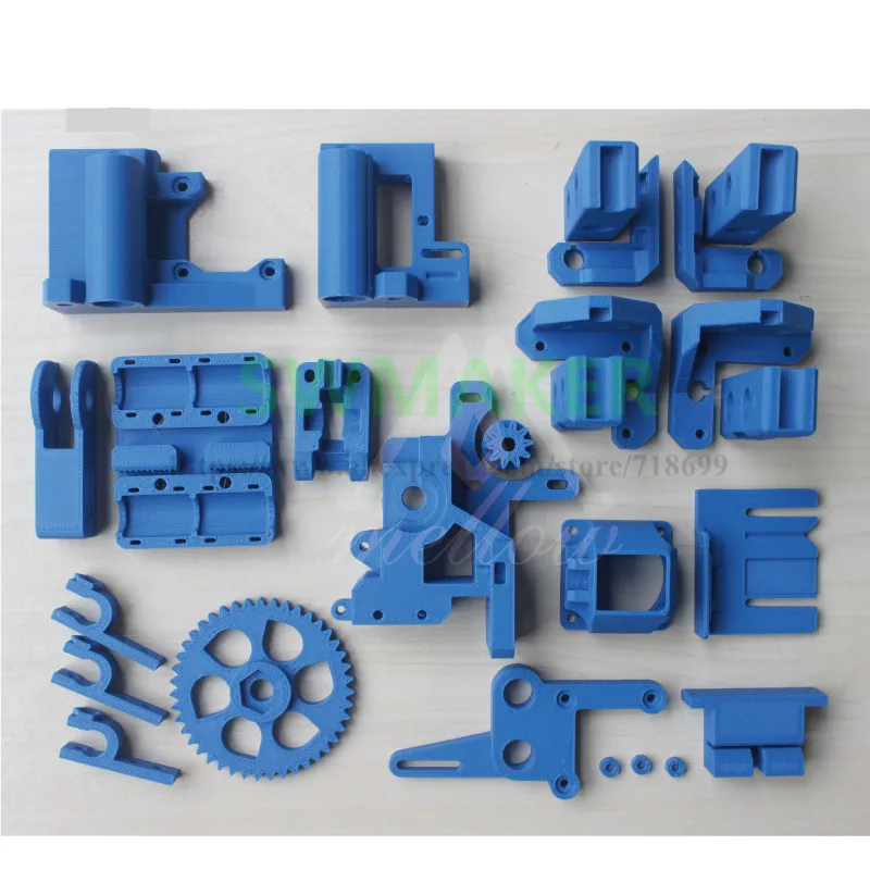 SWMAKER Prusa i3 Rework FDM Reprap Prusa I3 rework пластиковые печатные детали комплект/набор M5/M8 свинцовая версия стержня черный белый золотой