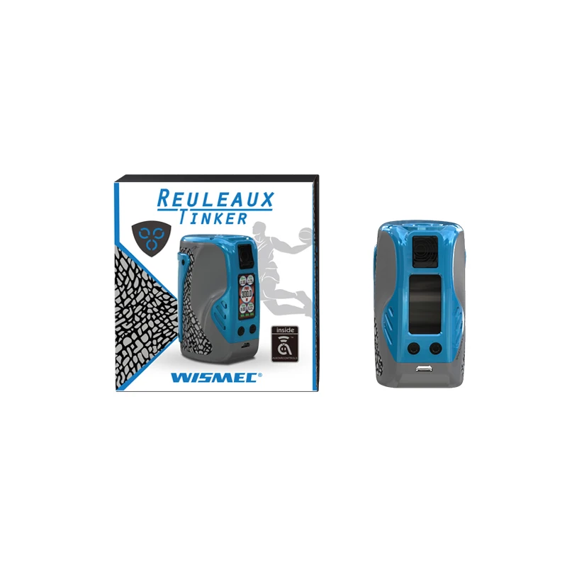 Оригинальный Wismec рел Тинкер мод 300 Вт коробка Vape поддержка Колонка танк