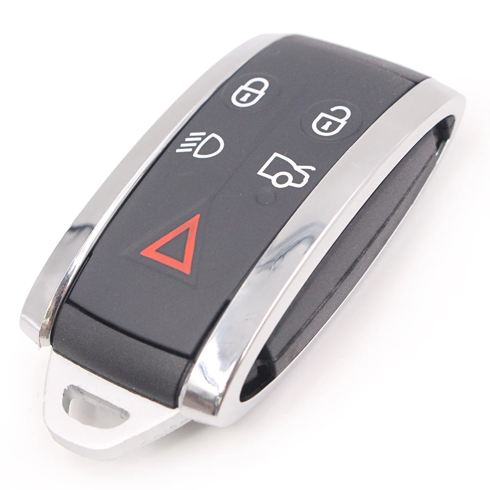 KEYECU для Jaguar XF XFR XK XKR 2009-2013 умный дистанционный ключ-брелок от машины FCC ID: KR55WK49244 315 МГц/433 МГц 5 кнопок