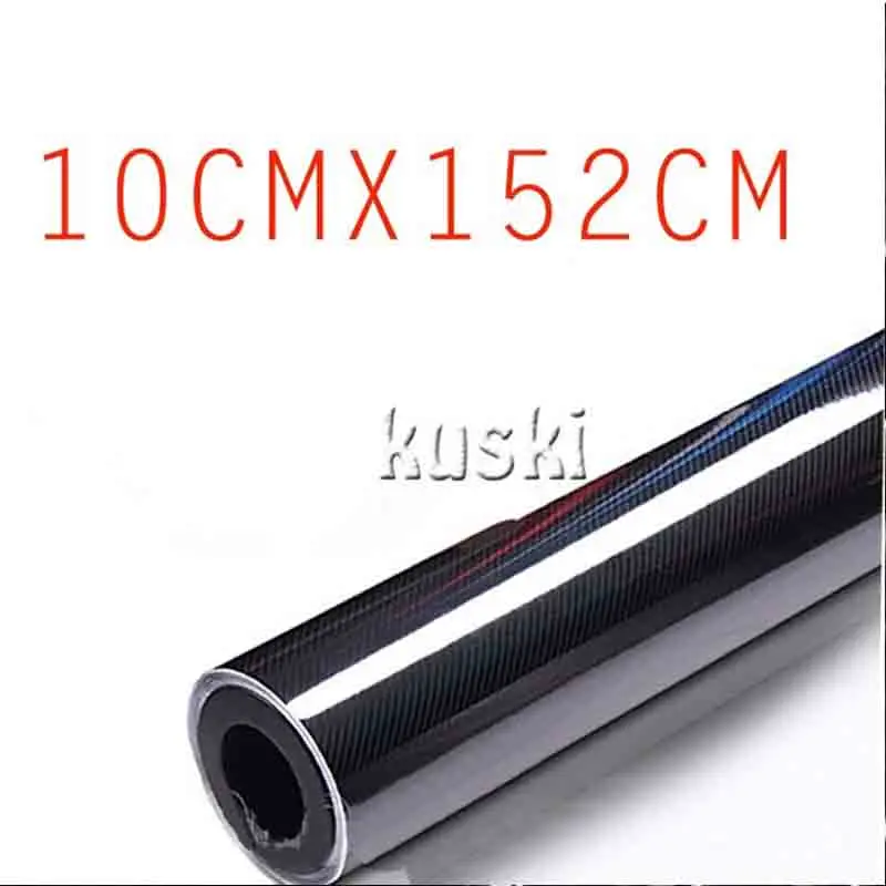 BOOMBLOCK 4*60 ''5D Автомобильная наклейка из углеродного волокна для peugeot 307 206 Jeep Ford Focus 2 3 VW Polo Golf 4 5 7 Touran T5 T4 аксессуары - Название цвета: 10X152