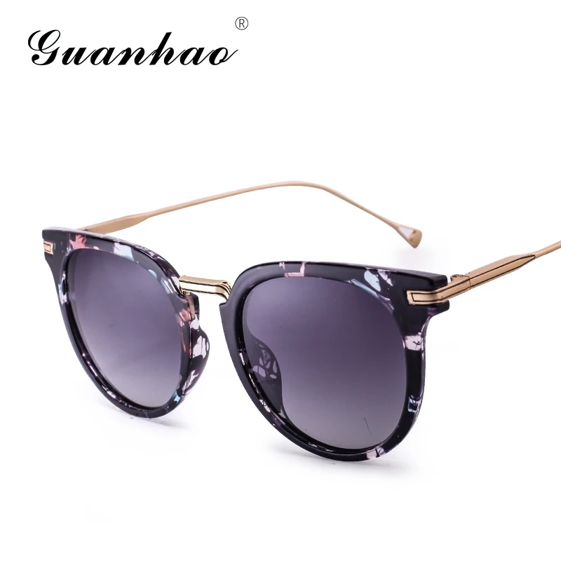 Солнцезащитные очки для женщин женский прилив звезда модели ретро Защита от