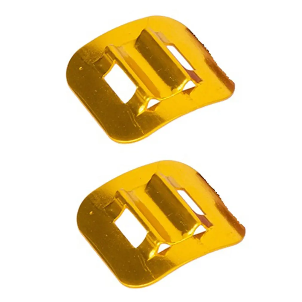 2pcs Yellow 2 шт. MTB велосипед алюминиевый C тип U Пряжка оснастки дисковый тормоз переключения фиксированный зажим преобразования каркасный кабель руководство - Цвет: 2pcs Yellow