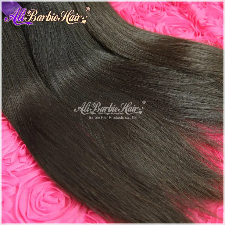 Unprocessed 6A Peruvian Virgin Hair Straight 4 pcs Lot Human Extensions Rosa Products Free Shipping |