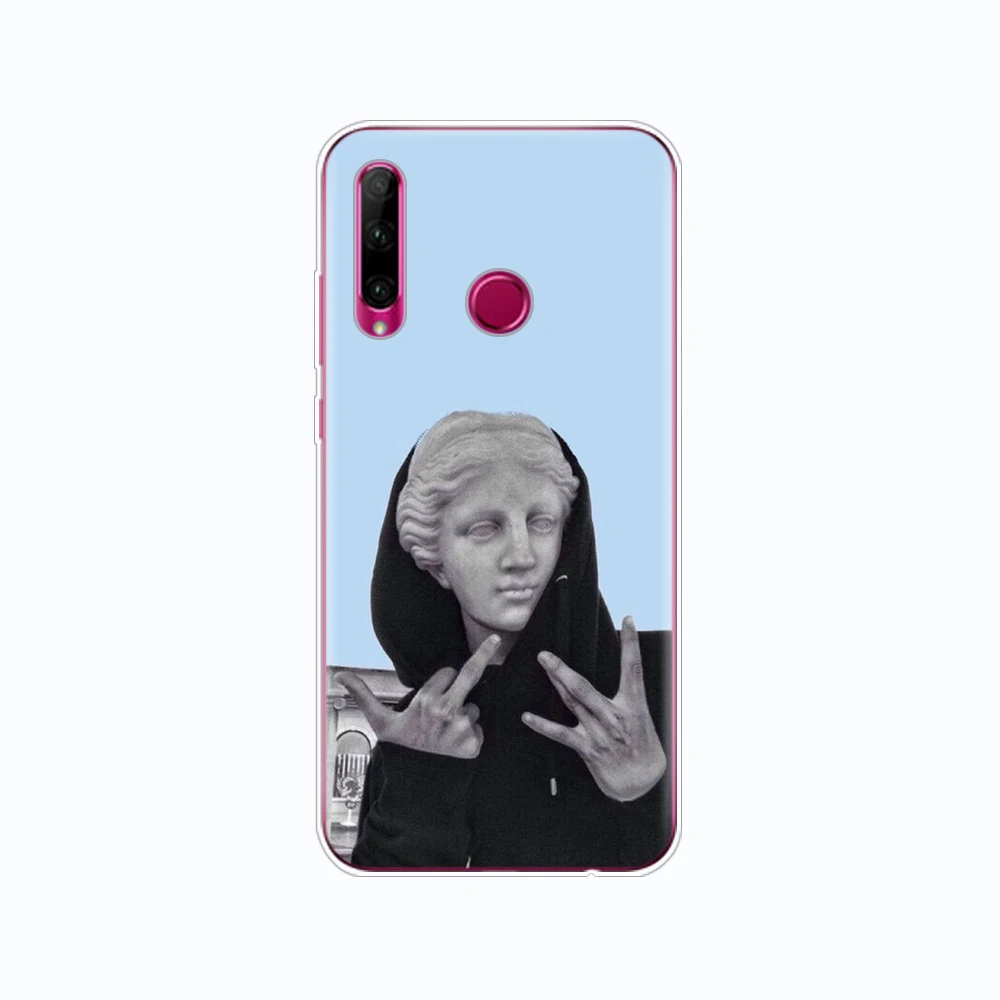 52404 Чехол для Honor 10i HRY-LX1T, силиконовый чехол из ТПУ, чехол для Huawei Honor 10i Honor10i 10 i, бампер, 6,21 дюймов, противоударный - Цвет: 52404