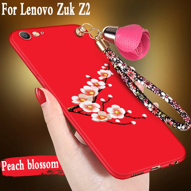 Для Lenovo Zuk Z2 чехол милый мультфильм 3D Цветы мобильный телефон сумка для