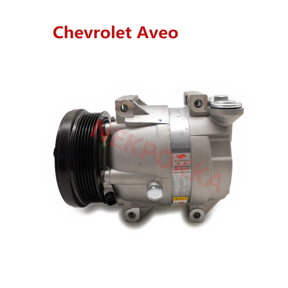 

Компрессор кондиционера для автомобилей Chevrolet Aveo,6PK V5 1,4 06.