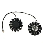 Вентилятор PLD08010S12HH для видеокарты MSI Twin Frozr III MSI R6870 R6950, вентилятор охлаждения для видеокарты, 75 мм, 12 В постоянного тока, 0,35 А, 4 контакта, замена
