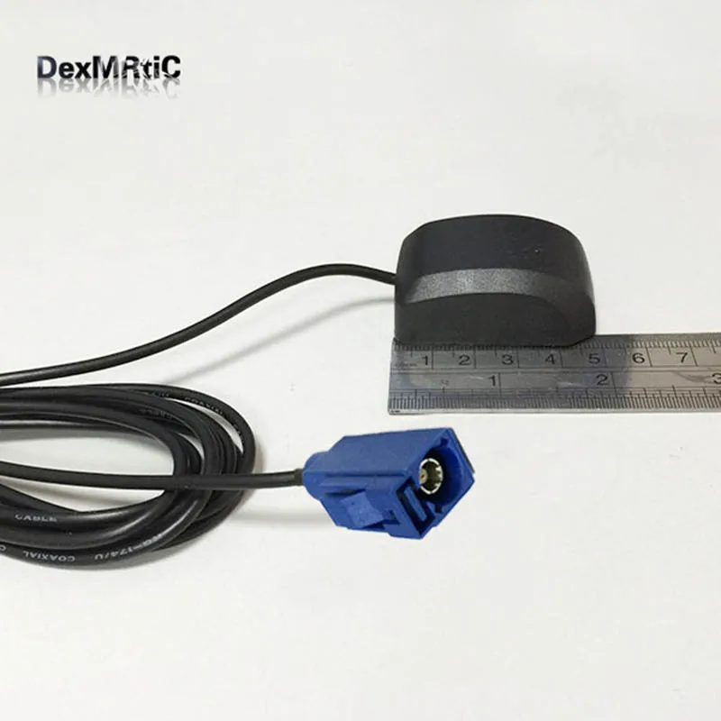 Новая GPS активная антенна 3 м кабель Fakra C синий разъем для MFD2 RNS2 RNS E VW AUDI|cable stripper|cable