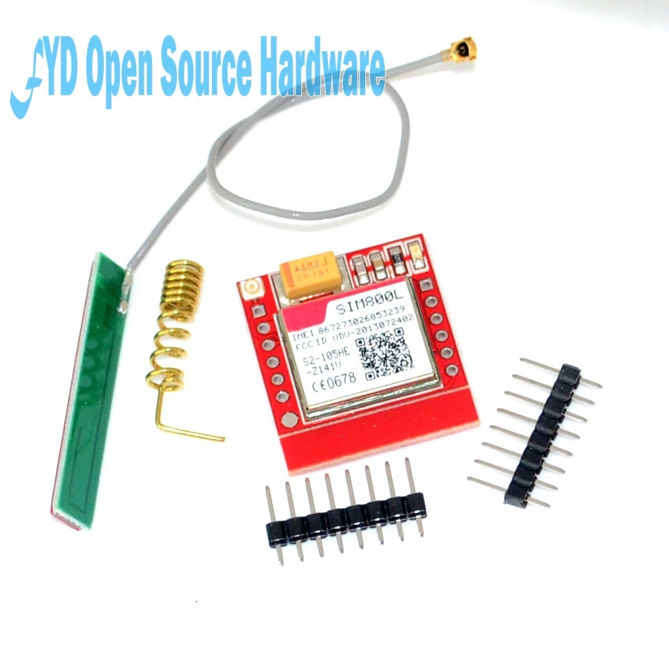 SIM800L GPRS GSM модуль Micro SIM карта ядро четырехдиапазонный TTL последовательный порт