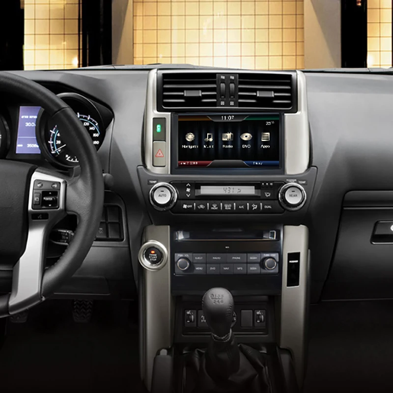 Автомобильный dvd-плеер gps радио для Toyota Land cruiser Prado 150 2010 2011 2012 2013 камера карта